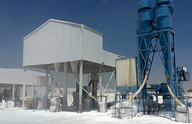 MTW175 and MW125 Grinding plant in Saudi Arabia